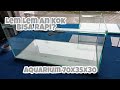 Cara Mengelem Aquarium Yang Rapi