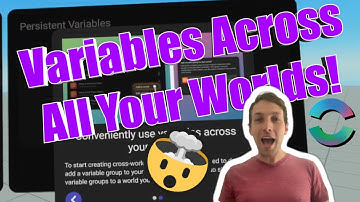 Variables Across Your Worlds in Horizon Worlds!