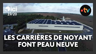 Les Carrières De Pierre De Noyant Investissent Dans Des Installations Modernes