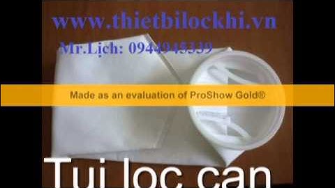 Túi lọc dầu, túi lọc nước nuôi tôm, túi lọc nước thủy sản