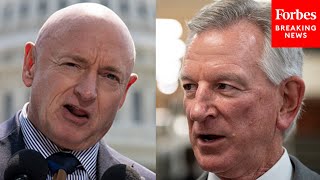 Mark Kelly Snaps Back At Tommy Tuberville: ‘Be More Careful About What You Say’