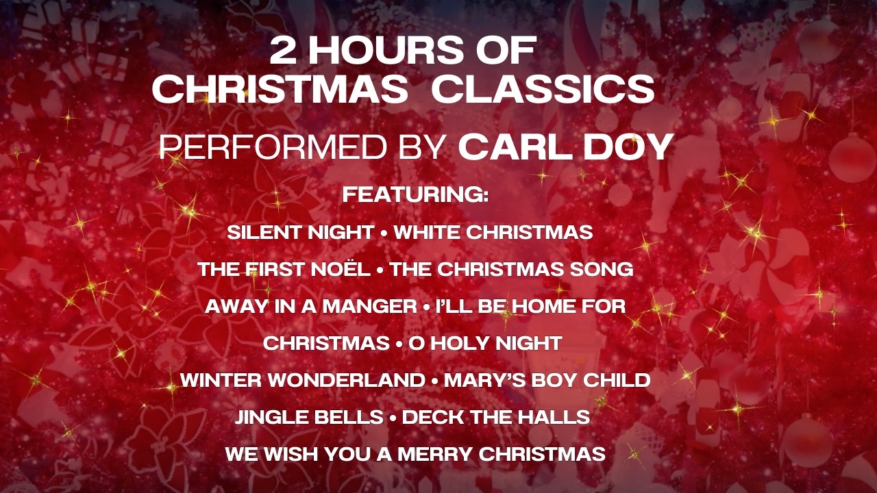 Relaxing Christmas Piano Classics — 2 Hours of Calm Holiday Music