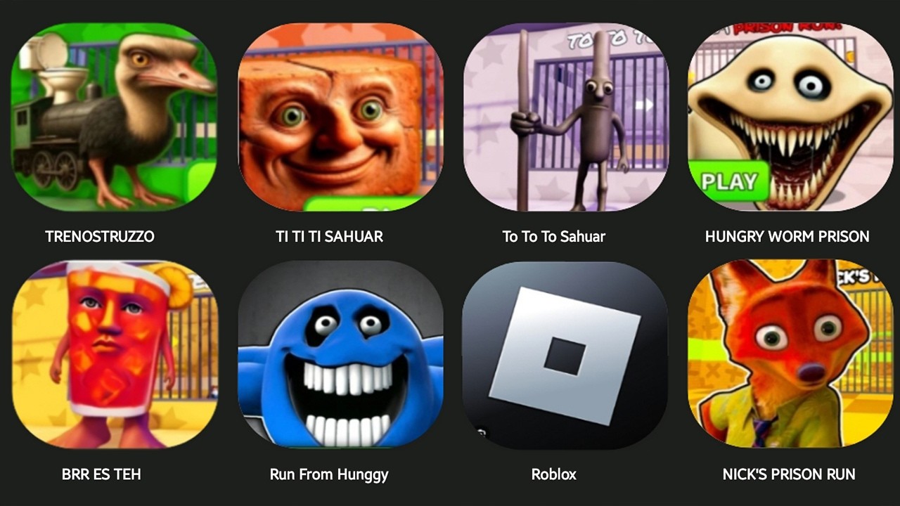 TO TO TO SAHUAR,HALLOWEEN BARY'S,TRIPPI TROPPI,LAVACA SARTUNO,FRIGO CAMELOS,PAKRAH MAT NAT,SKIPPER..