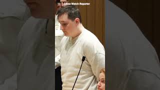 Life imprisonment sentenced on Blake Scanlon for GF's murder. #crime #murder #prison