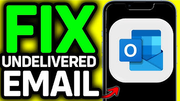 How To FIX Undelivered Email On Outlook 2025 - Full Guide
