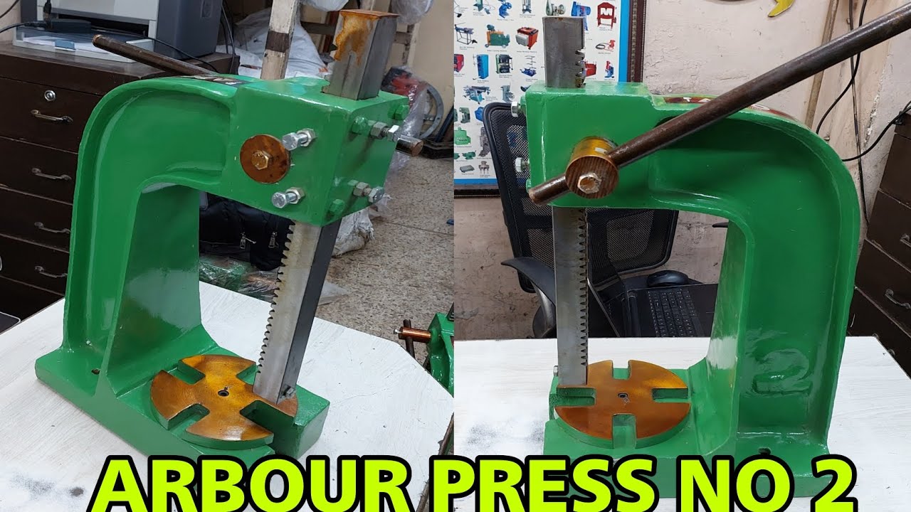 Arbour Press no 2 Bearing Press Hand Arbour Press YouTube