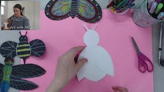 Symmetrical Insect Drawing