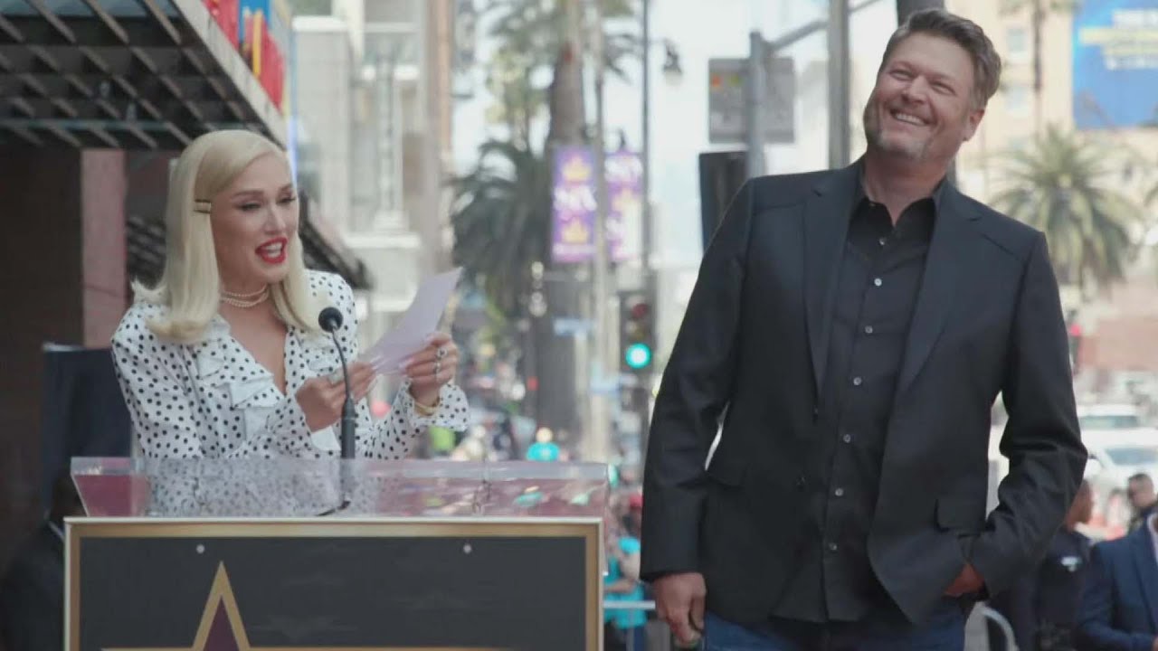 Watch Gwen Stefani's Tribute to Blake Shelton at Walk of Fame Ceremony