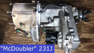 'McDoubler' How I built a Jeep Comanche 231 Doubler Transfer Case 231/231 Dual Cases Twin Stick