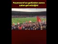 Feyenord golü sonrası galatasaray gol müziği çalındı.
