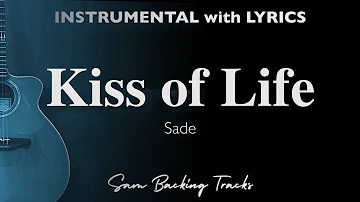 Kiss of Life - Sade (Acoustic Karaoke)