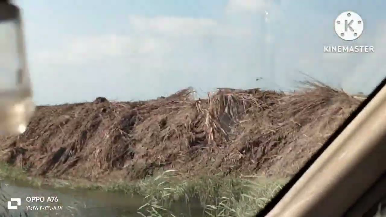 وصف طريقين بديل الطريق الرئيسي للوصول لترعة العرب