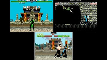 Mortal Kombat (Platform Comparison) Sega Genesis vs Master System vs Arcade