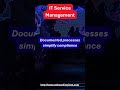ITSM Audit Readiness #ITServiceManagement #ITSMImplementation