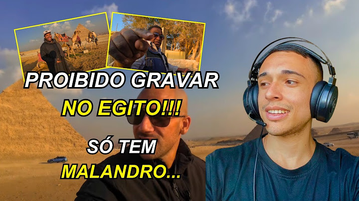 CHEGUEI NO EGITO E NÃO ME DEIXAM GRAVAR! 😡 O QUE ESTÁ ACONTECENDO? 🤔 - React