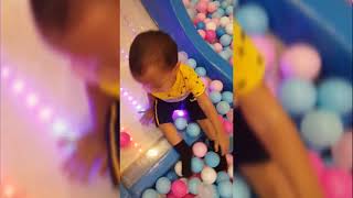 Syaban & Syahdan At Indoor Playground