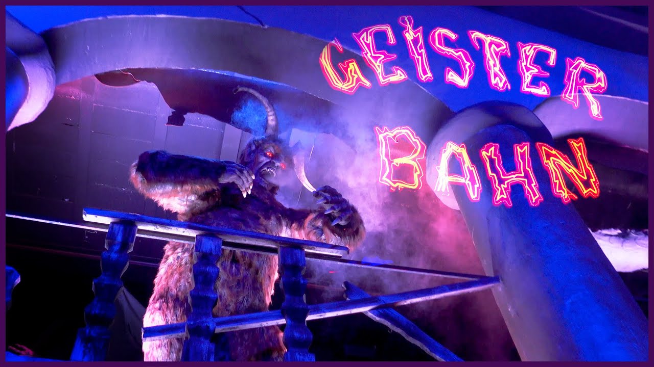 Large Ghost Train / Große Geister Bahn on Ride POV - Wiener Prater