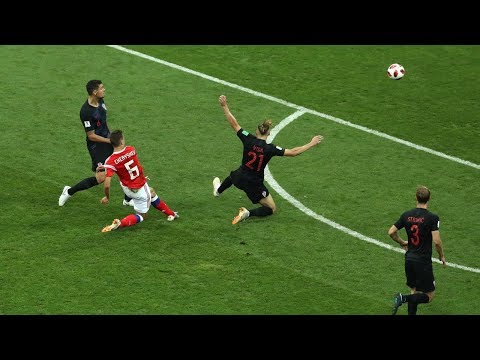 Top 3 goals in the quater-finals - World cup 2018