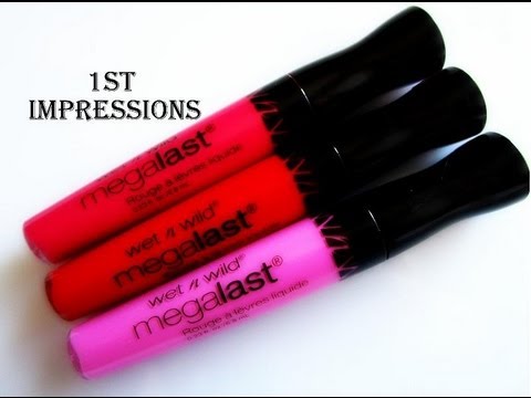 Review & Demo | Wet N Wild Megalast Liquid Lipcolo - YouTube