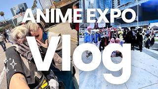 I SURVIVED MY FIRST ANIME EXPO! ⋆｡°✩ | anime convention vlog