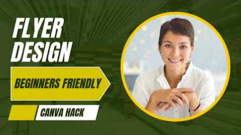 How To Design a Flyer With a Smartphone Beginner Friendly, Canva Hack.