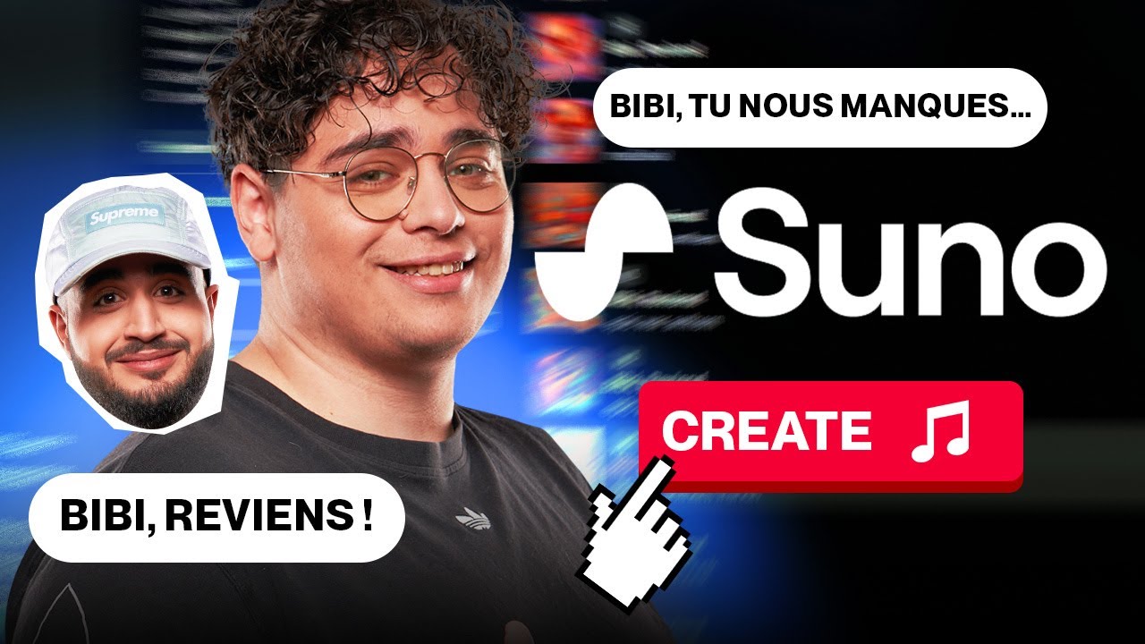 JE CRE UNE MUSIQUE POUR FAIRE REVENIR BIBI EN STREAM Suno AI