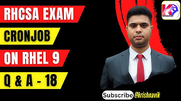 RHCSA EXAM - Create a cronjob that reboots your system at 2:15 pm on 1st of every month