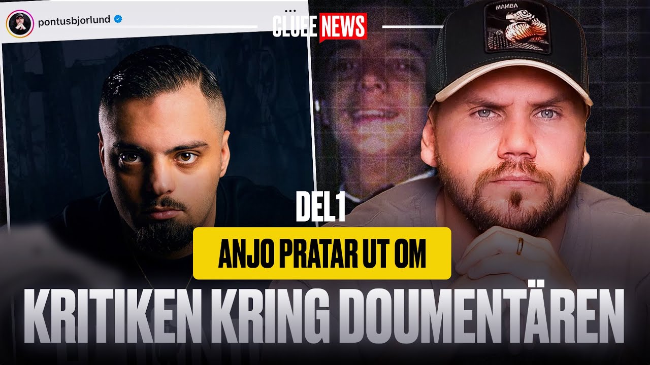 ANJO PRATAR UT - EFTER MASSIVA KRITIKEN #clueenews INTERVJU DEL1/2
