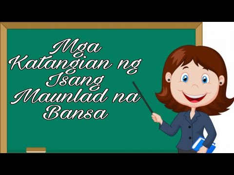 Video: Ano ang mga katangian ng isang napapanatiling lipunan?