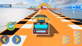 Tuk Tuk Rickshaw Impossible Stunts - Android Gameplay #1 screenshot 1