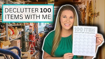 Declutter Challenge | Declutter 100 Items with Me | Wannabe Minimalist