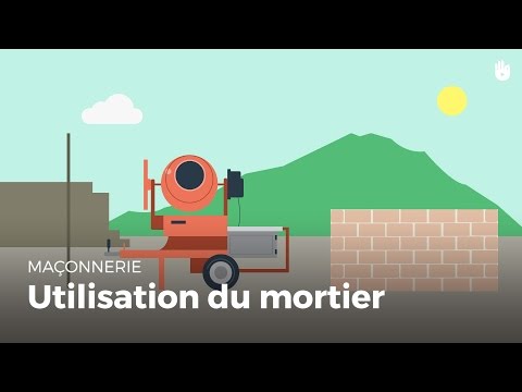 Vidéo: Le mortier a-t-il besoin d'un agent de liaison?