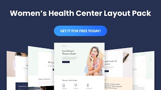 Get a FREE Women's Health Center Layout Pack for Divi Get a FREE Women's Health Center Layout Pack for Divi