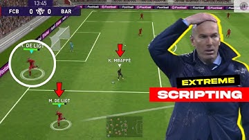 SCRIPTING at its Peak🥵😐!! Pes 2021 Mobile