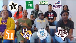 HBCU vs. PWI || Q&A/ADVICE (1/2) || FT. PVAMU, SHSU, COLUMBIA, FAMU, VANDERBILT, HOWARD, UNT, & TAMU