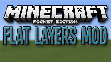 Custom Flat World Layers Mod iOS - Minecraft Pocket Edition