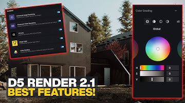 D5 Render 2.1 - Best Features You Must Try! Real Time RTX Renderer