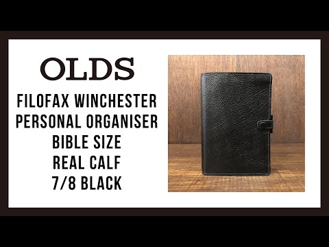 fILOFAX Winchester Personal Organiser Bible Size Real Calf 7