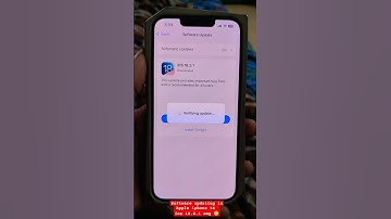Software updating in Apple iphone 14 ios 18.2.1 omg 😳 #infotechhemu #reels #live