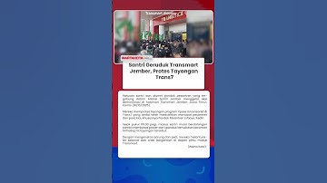 Santri Geruduk Transmart Jember, Protes Tayangan Trans7 yang Lecehkan Pesantren