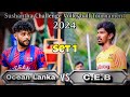 Ocean lanka vs ceb  frist round set 1  sushantha challenge volleyball tournament 2024