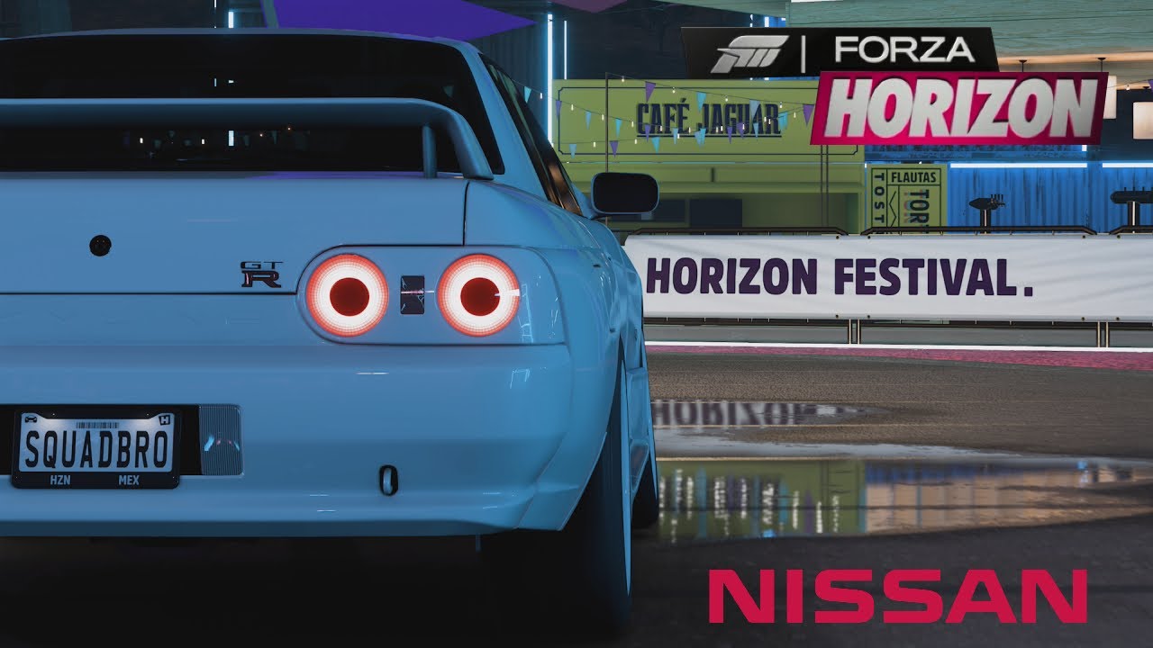 Nissan R32 Skyline GTR V-Spec Forza Horizon 5 B roll edit. - YouTube