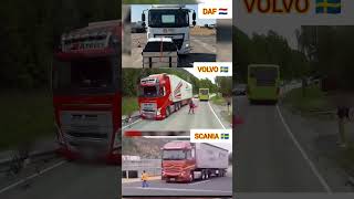 DAF FAILS... Can VOLVO Stop in Time?! 😱💥