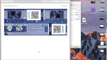 Deeponion: How to import a paper wallet on desktop wallet for macintosh