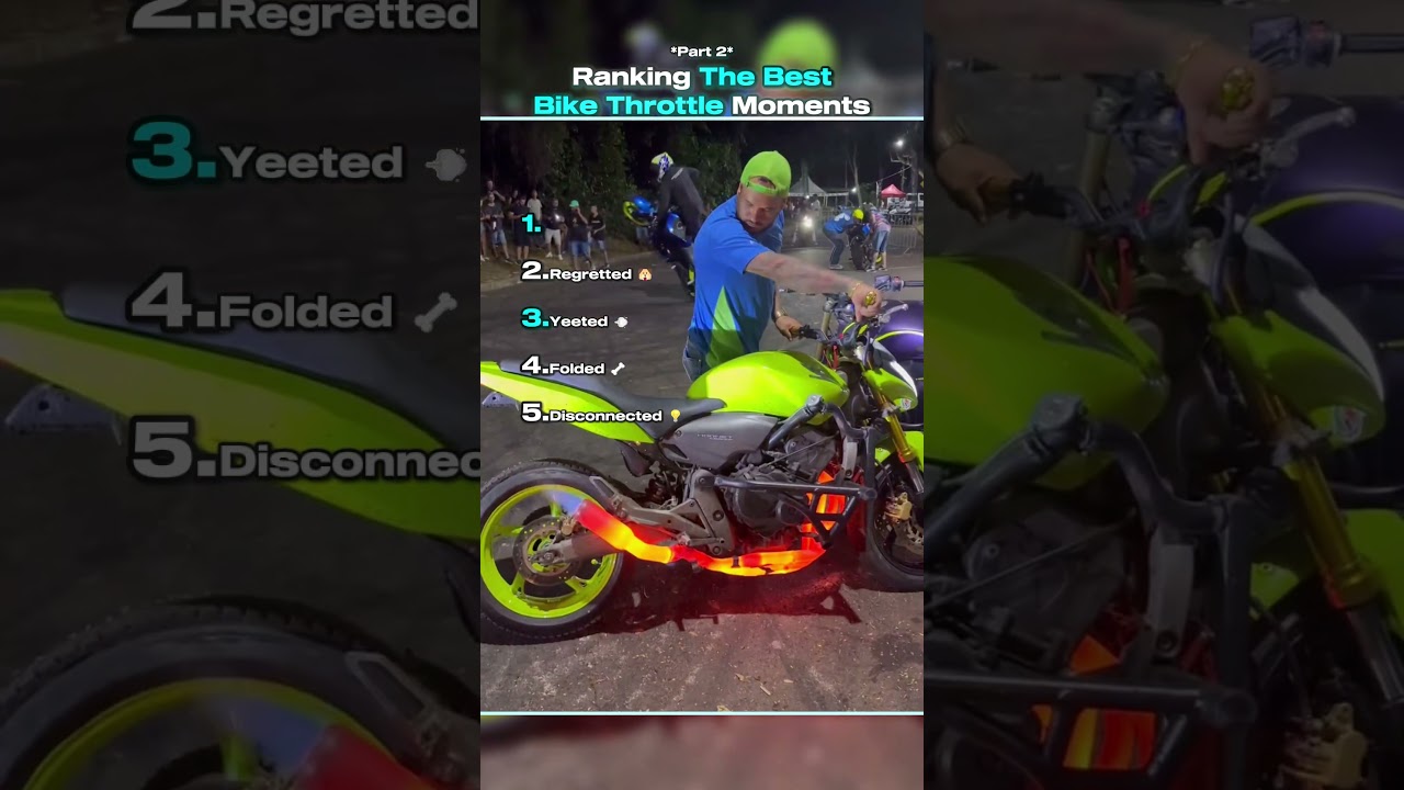 Ranking The Best Bike Throttle Moments🏍️