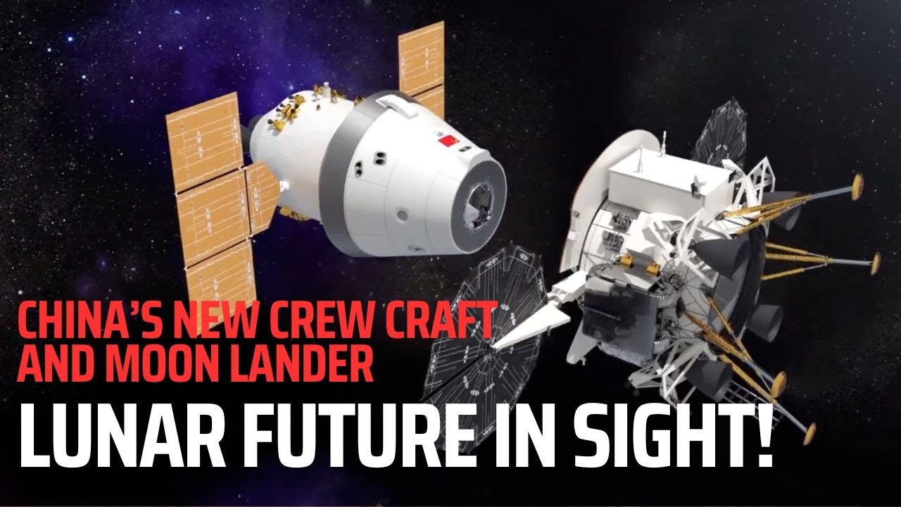 CHINA’S GIANT LEAP! China names shiny new vehicles for manned lunar ...