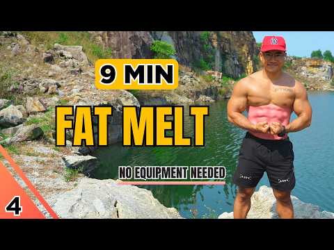 10 Minute Standing Abs Workout 🔥 No Equipment | Day 4#exercise #gym #workout