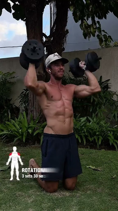 🔹MORNING WORKOUT WITH DB ⏱️ 3 sets | 30 sec | 30-60 sec rest 1️⃣ Squat to Front Raise 2️⃣ Kneeli...