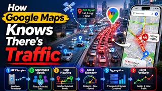 How Google Maps REALLY Knows There’s Traffic 🚗📍 | The Technology Explained