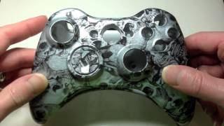Hydro Dipped Silva Skulls Xbox 360 Controller Shell - Modjunkiez.com